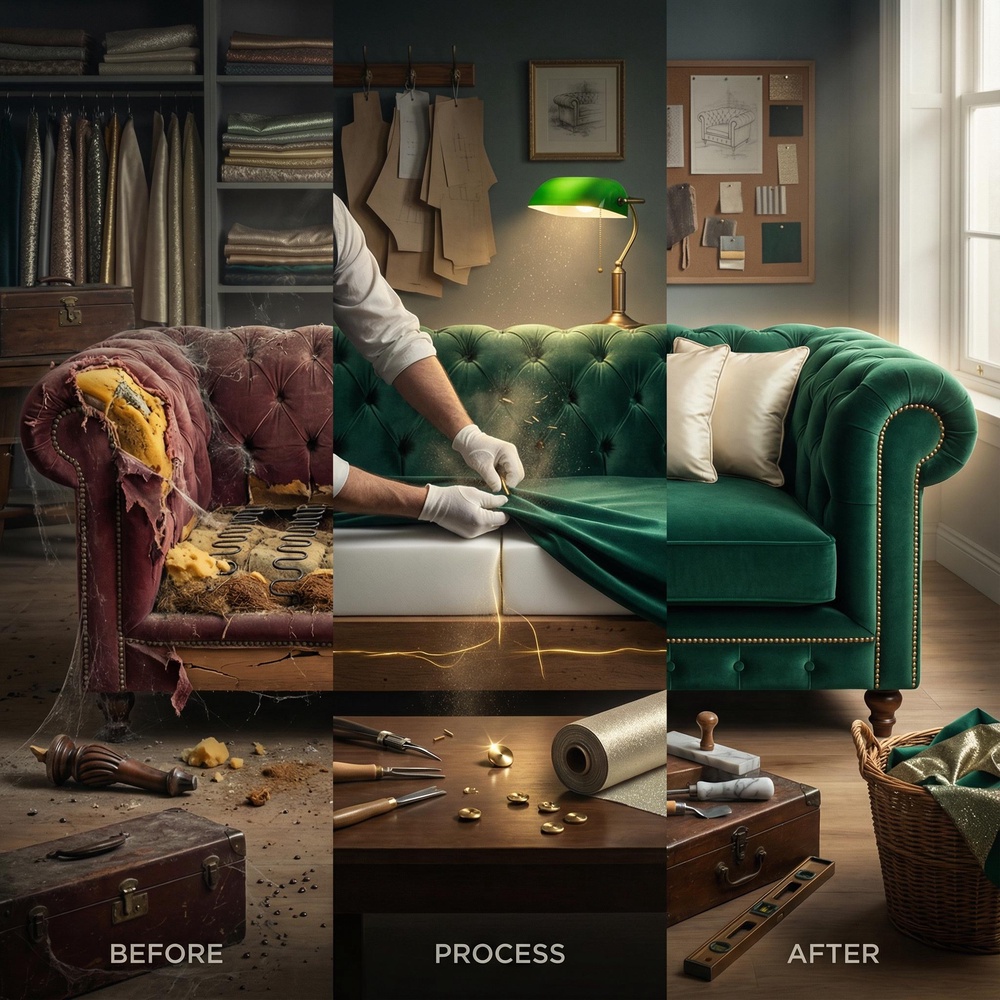 Профессиональные услуги по реставрации и ремонту мебели